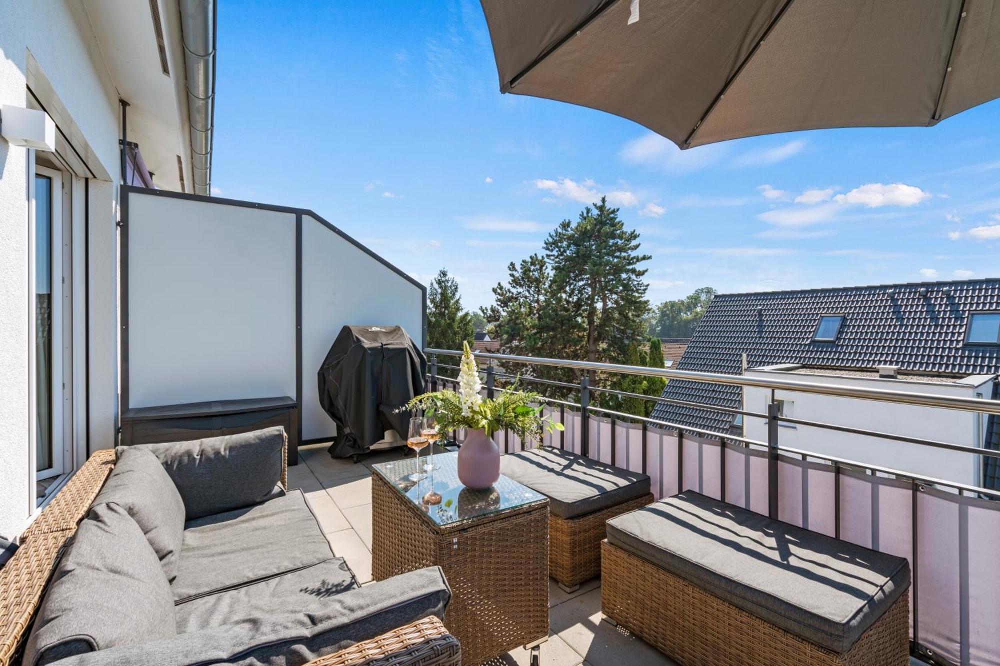 Seeview Maisonette In Direkter Seenaehe Friedrichshafen Luaran gambar