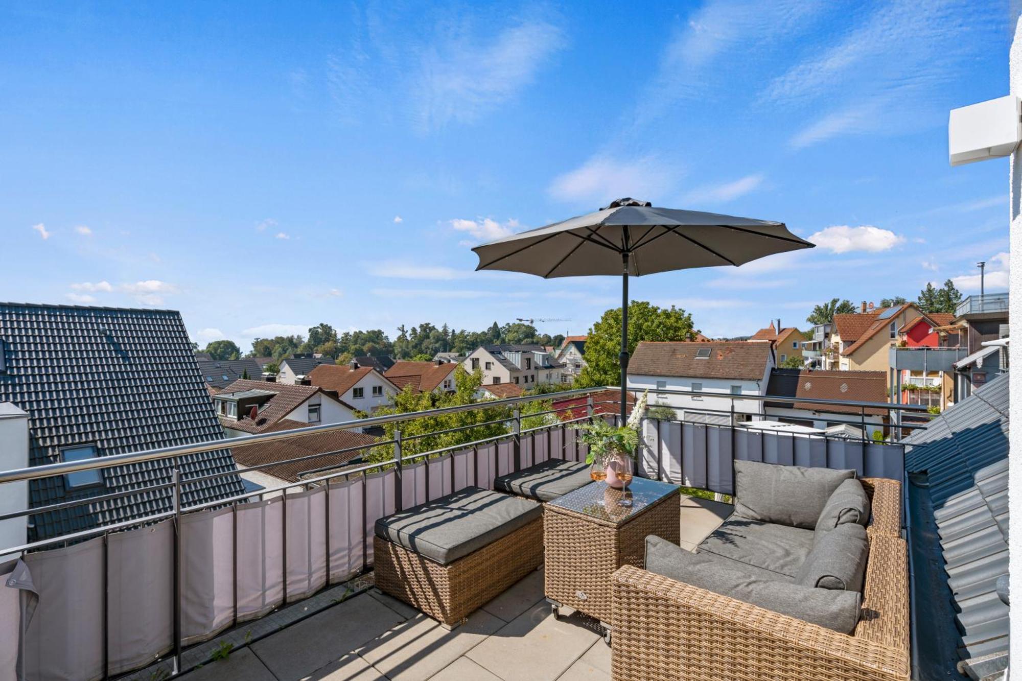 Seeview Maisonette In Direkter Seenaehe Friedrichshafen Luaran gambar