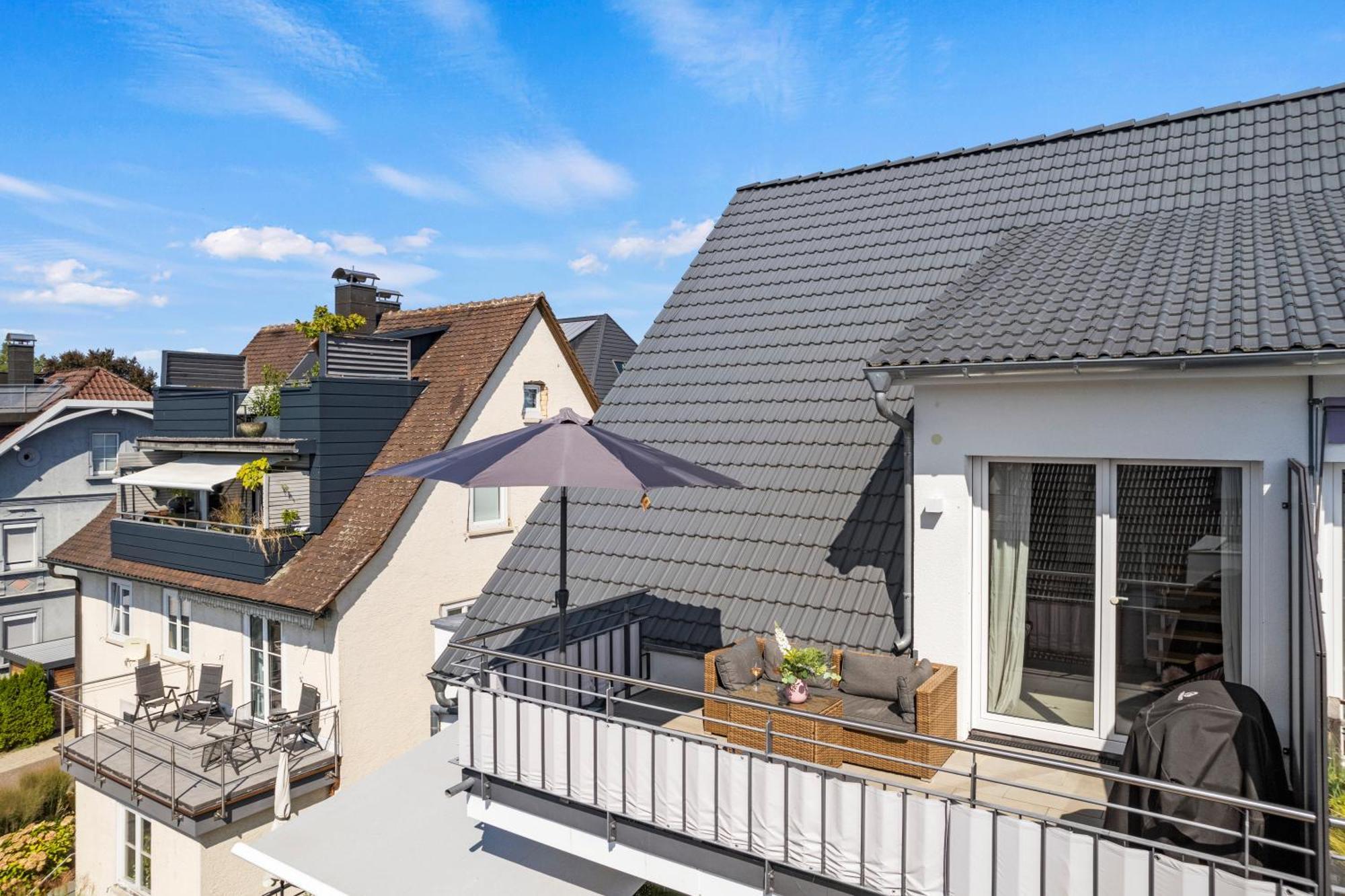 Seeview Maisonette In Direkter Seenaehe Friedrichshafen Luaran gambar