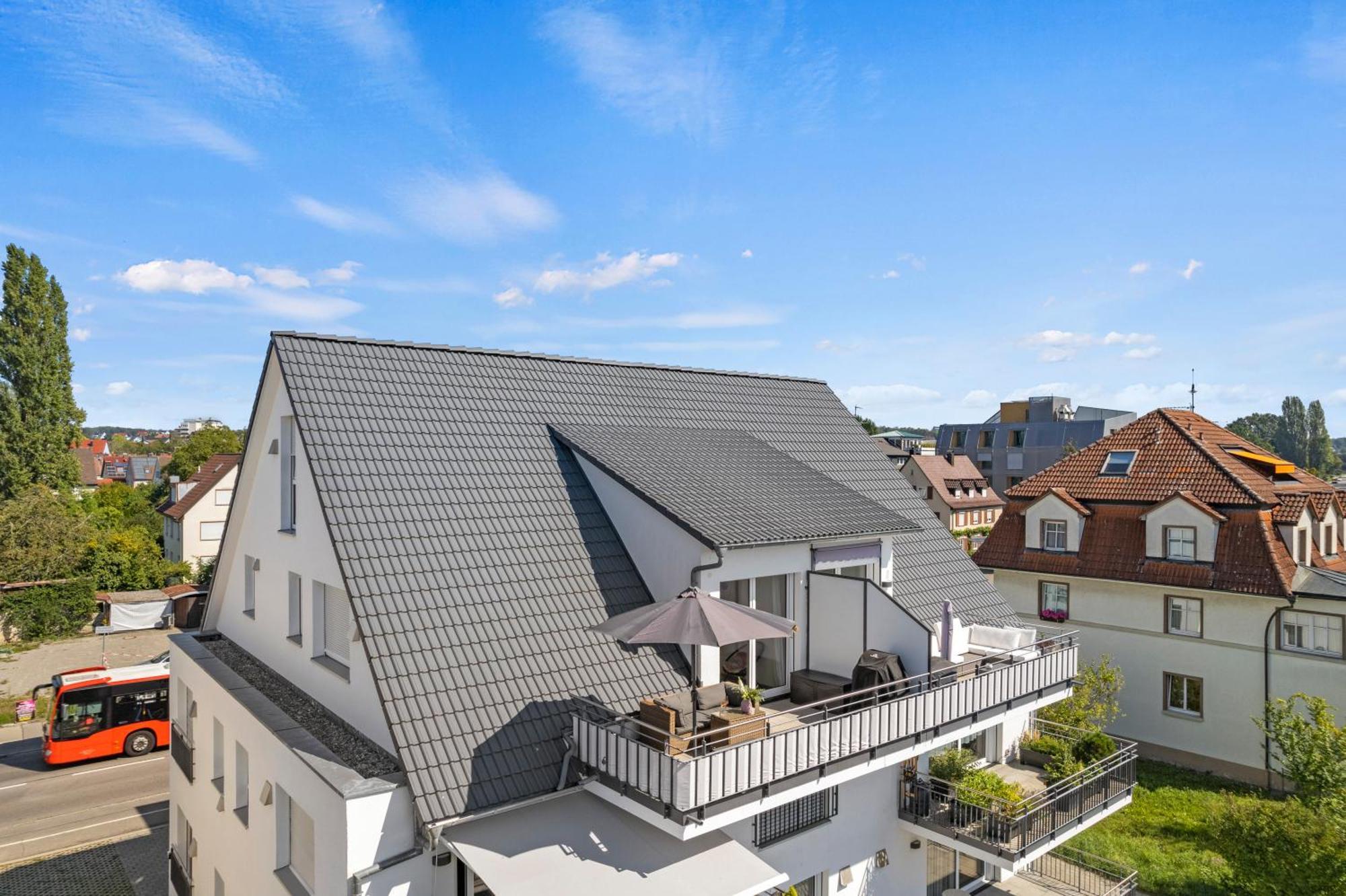 Seeview Maisonette In Direkter Seenaehe Friedrichshafen Luaran gambar